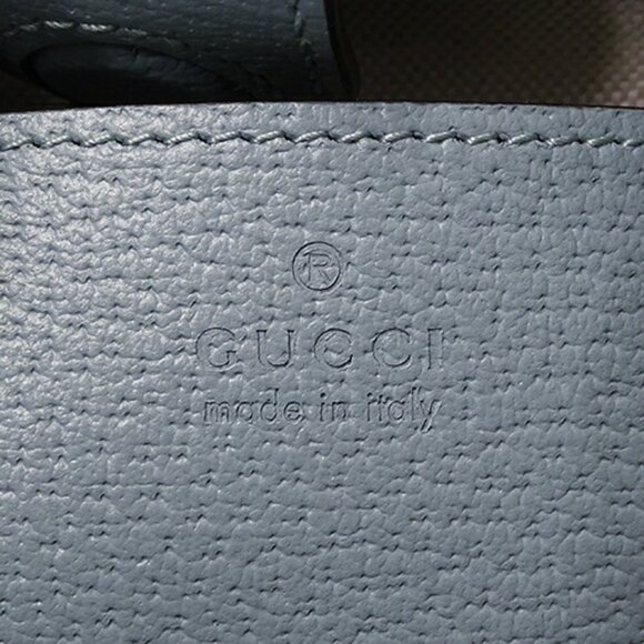 GUCCI Blue Shoulder Bag - Picture 7 of 11